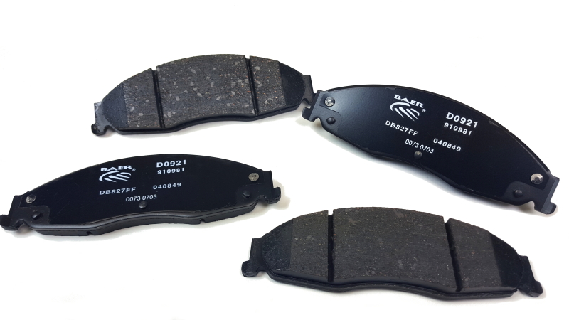 Cadillac STS Brake Pads - Front - Baer Brakes - Claw - `05-`08
